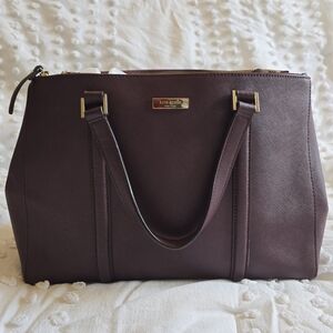 Kate Spade Plum Leather Purse